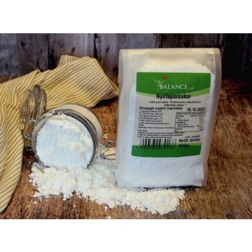 Xilit / Xylitol / NyírfaPORcukor - 500 g / 0,5 kg