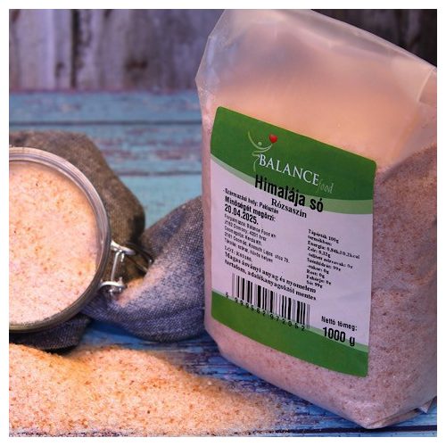 Himalája só, rózsaszín, finom 1000g/1kg