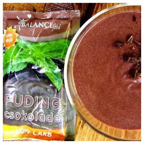 Lowcarb puding (csokoládé ízű) 3*60g
