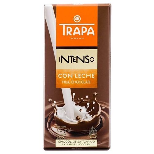 Trapa Intenso, Tejcsokoládé tábla (leche), 175g 