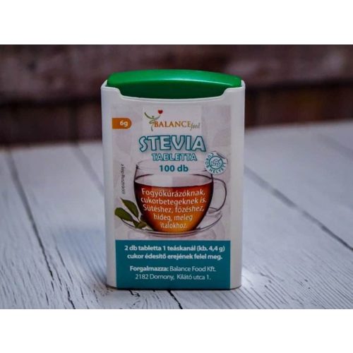 Balance Food Stevia tabletta 100 db
