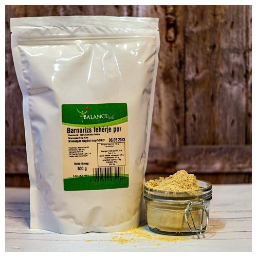 Barna rizs fehérjepor 500g