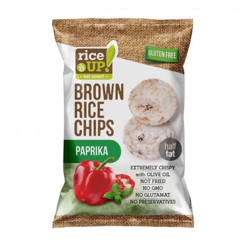 Rice Up paprikás rizs chips 60g