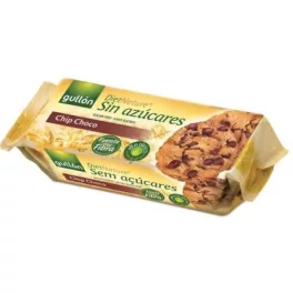 Gullón Chip Choco - cukormentes keksz, csokidarabokkal 125g