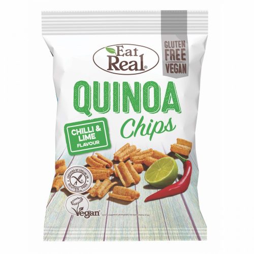 Eat Real Quinoa Chips - Chilis és Lime-os 30g