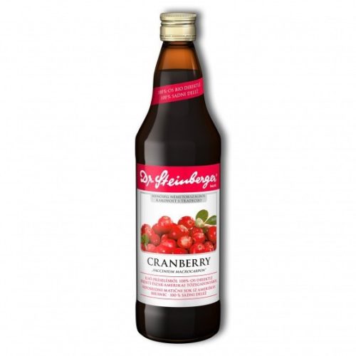 Dr. Steinberger Cranberry tőzegáfonyalé – 750 ml
