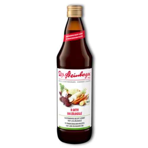 Dr. Steinberger B-Aktív zöldséglé (bio) – 750 ml