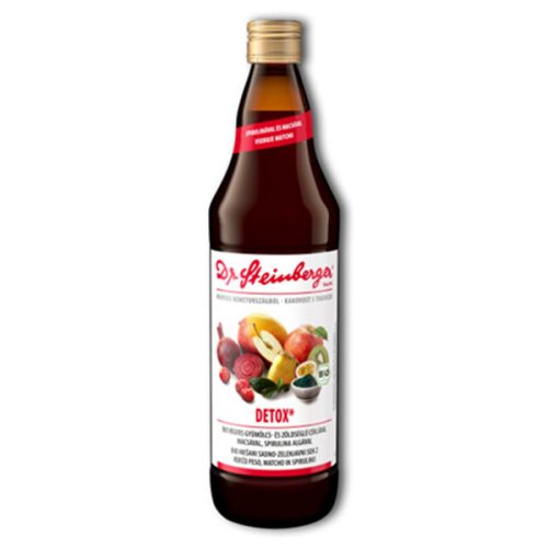 Dr. Steinberger Detox – vegyes gyümölcs- és zöldséglé (bio) – 750 ml