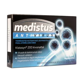   Medistus® Antivirus lágypasztilla ORVOSTECHNIKAI ESZKÖZ CE 0481