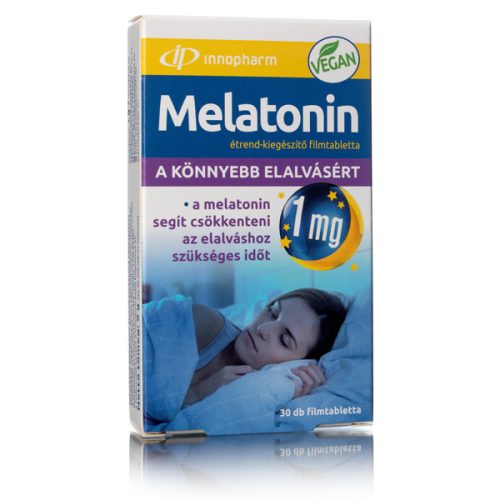 Innopharm Melatonin étrend-kiegészítő filmtabletta 30 db