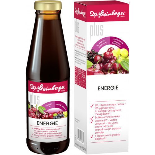 Dr.Steinberger Energie Plus Étrend-kiegészítő B12-vitaminnal és aminosavakkal (450ml) 