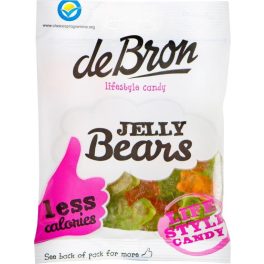   DeBron „Jelly bears” gumicukor Glutén- és cukormentes 90 g