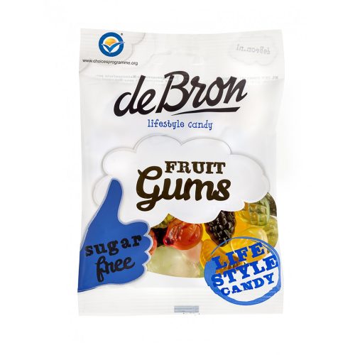 DeBron Cukor és gluténmentes gumicukor édesítőszerrel 100 g