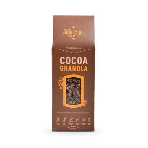 Hester's Life Cocoa granola- kakaós granola 320 g