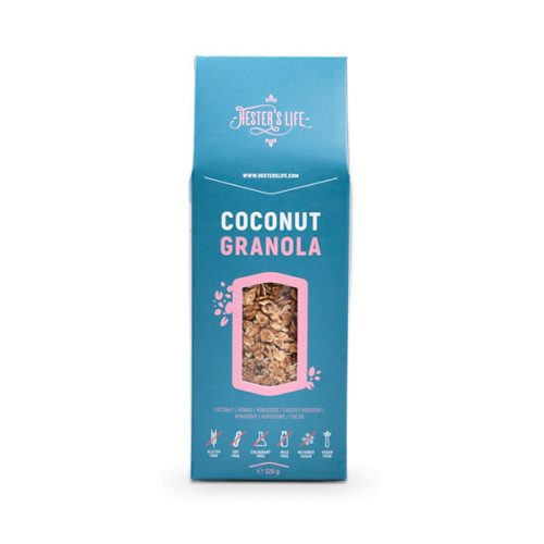 Hester's Life Coconut granola- kókuszos granola 320 g