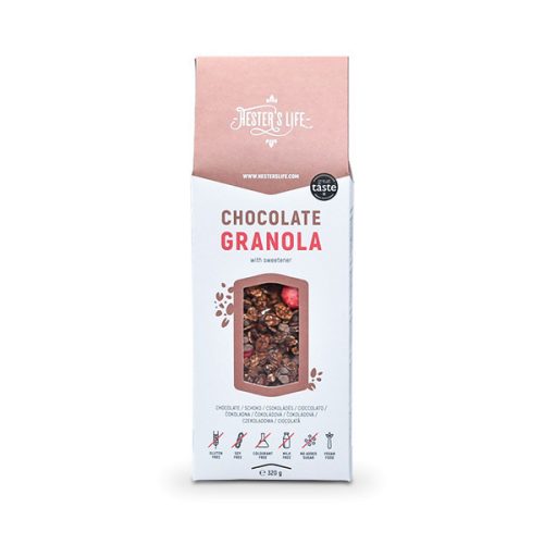 Hester's life Chocolate granola- csokoládés granola 320 g