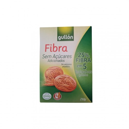 Gullón Fibra keksz, hozzáadott cukor nélkül 250g