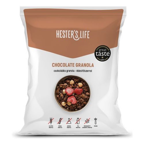 Hester's Life Chocolate Granola / csokoládés granola, 55g