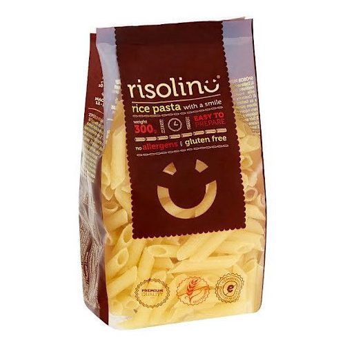 Risolino, rizstészta, Penne, gluténmentes, 300g