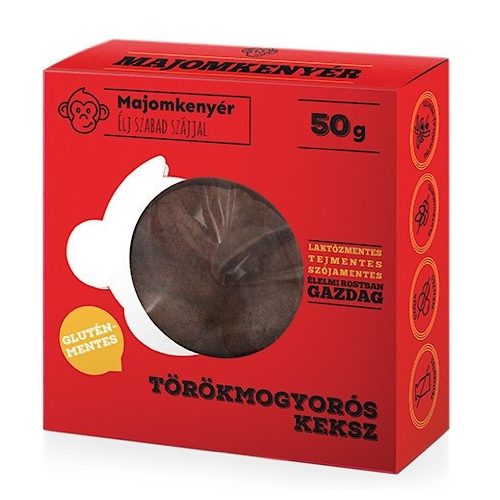 Majomkenyér, Törökmogyorós keksz, 50g