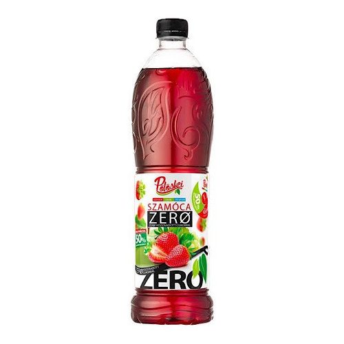 Pölöskei szörp, ZERO, szamóca ízű,1 liter