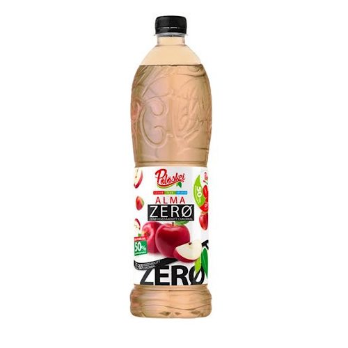 Pölöskei szörp, ZERO, alma ízű, 1 liter