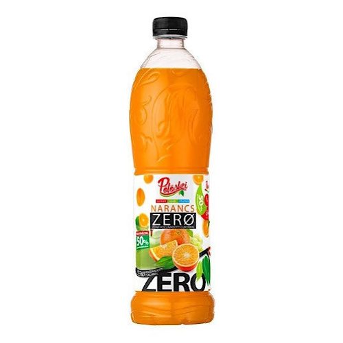 Pölöskei szörp, ZERO, narancs ízű, 1 liter