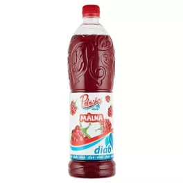 Pölöskei szörp, diabetikus, málna ízű, 1 liter