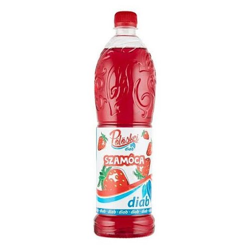 Pölöskei szörp, diabetikus, szamóca ízű, 1 liter