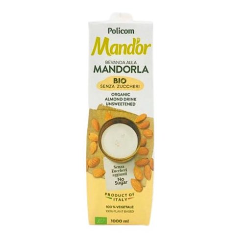 Mand'or Prémium Bio Mandulaital, cukrozatlan, 1000ml