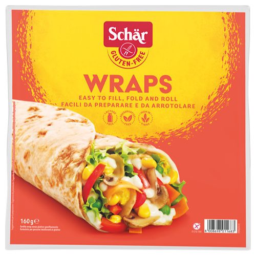 Schar Wraps, gluténmentes, laktózmentes (2db) 160g