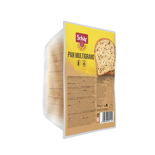 Schar Pan Multigrano kenyér, gluténmentes, laktózmentes,250g