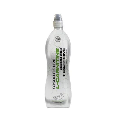Absolute Live, L-karnitin, zöldalma ízű ital, 900 ml