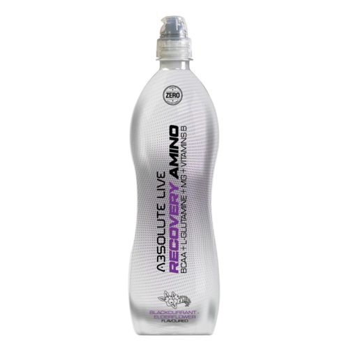 Absolute Live, BCAA + L-Glutamin, feketeribizli-bodzavirág ízű ital, 900 ml