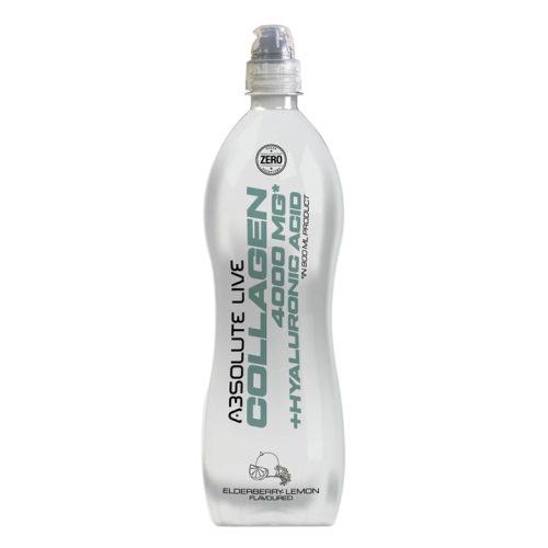 Absolute Live, Kollagén + Hialuronsav, bodza - citrom ízű ital, 900ml