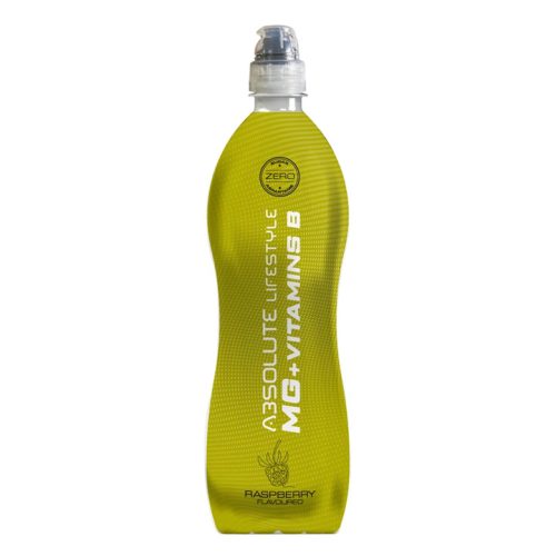 Absolute Lifestyle Magnézium+B vitaminok, málna ízű ital, 600 ml