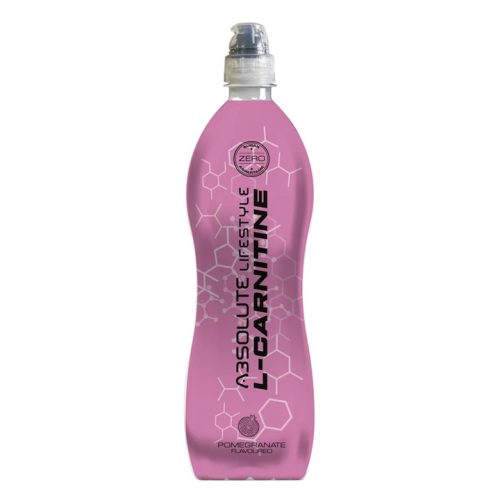 Absolute Lifestyle L-karnitin, gránátalma ízű ital, 600 ml