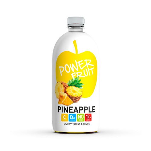 Power Fruit Ananász ízű ital, C- és D-vitaminnal, 750ml