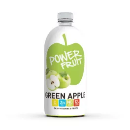   Power Fruit Zöldalma ízű ital, C-vitaminnal és cinkkel, 750ml