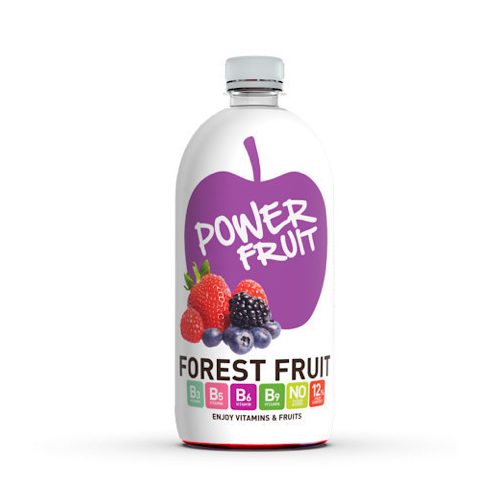 Power Fruit Erdei gyümölcs ízű ital, B-vitamin kompexel, 750 ml