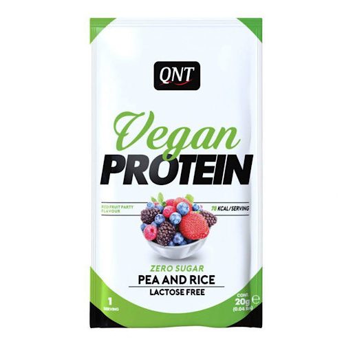 QNT Vegan Protein, Red Fruits, 20g