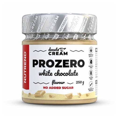 Nutrend DeNuts, Cream Prozero, White Chocolate, 250g