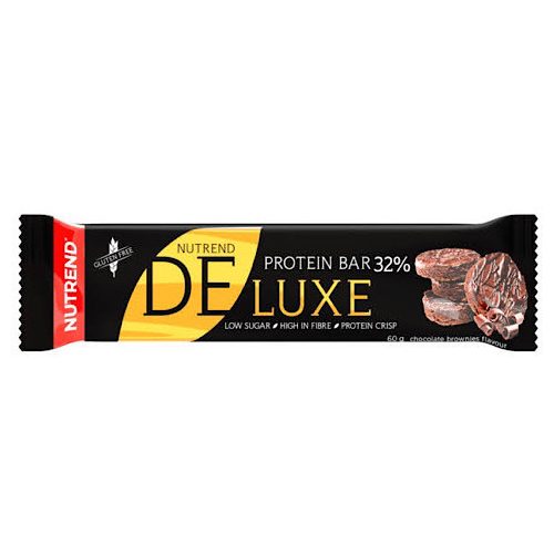 Nutrend Deluxe fehérjeszelet, Choco Brownie, 60g