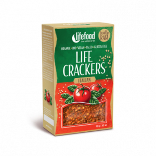 Organic Life Crackers - olaszos, 90g