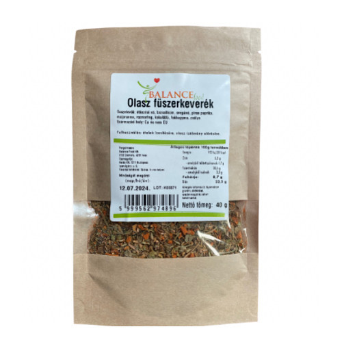 Olasz fűszerkeverék, 40g