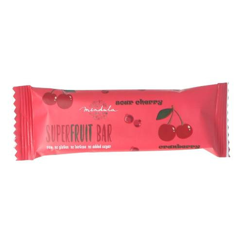Mendula Vörösáfonyás-meggyes superfruit bar, 40g