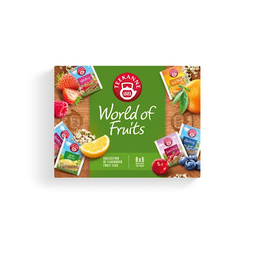 Teekanne World of Fruit, gyümölcstea válogatás, 68g