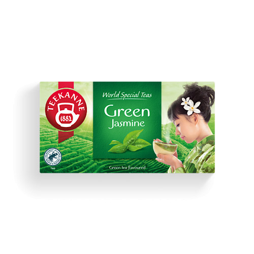 Teekanne, WST, Green Tea Jasmine, jázmin ízesítésű zöld tea, 35g