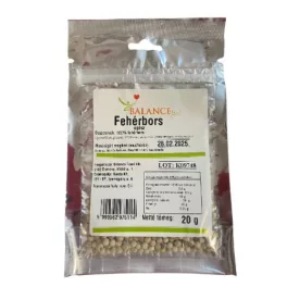 Fehérbors, egész, 20g (fűszer)