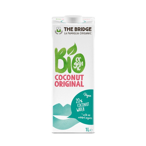 The Bridge Bio Kókuszital, 20% kókuszvízzel, 1000 ml